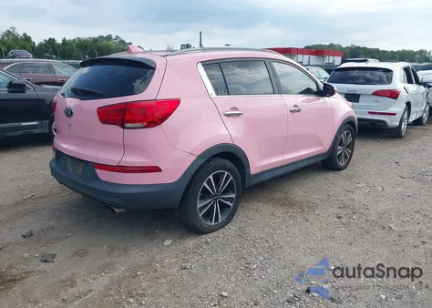 2016 Kia Sportage Sx z USA, uszkodzony, nr VIN KNDPCCA62G7875723